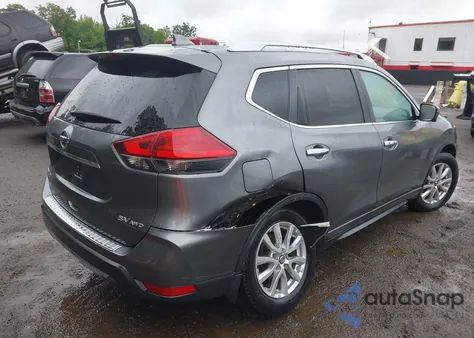 2017 Nissan Rogue Sv z USA, uszkodzony, nr VIN KNMAT2MV6HP619038